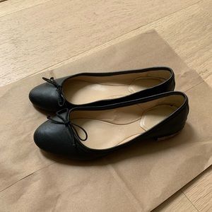 Zara Real Leather Flats - Size 37